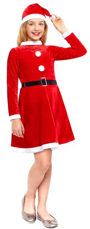 Disfraz de Mamá Noel Adorable Infantil Mamá Noel Partilandia